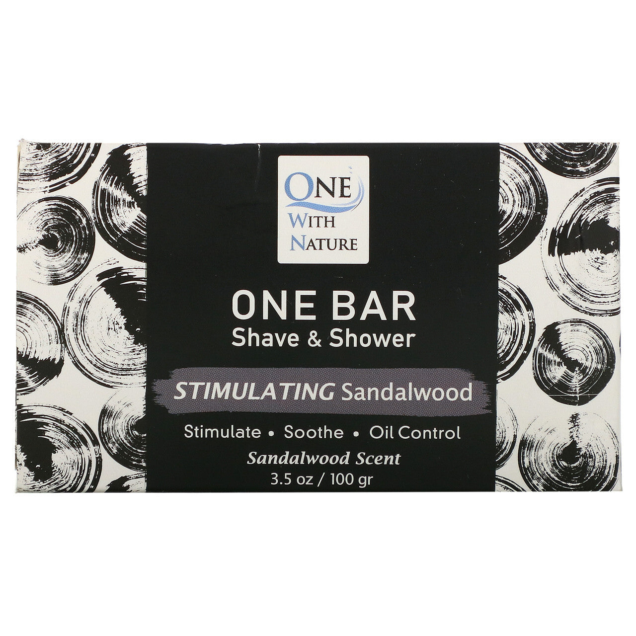 O.W.N. ONE BAR SNDLWOOD ( 3 X 3.5 OZ )