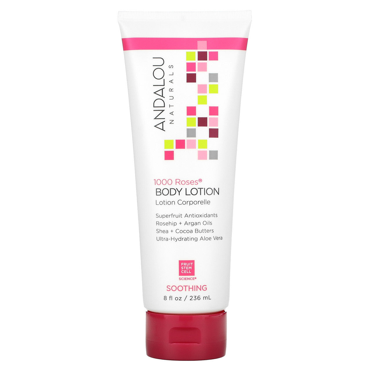 Andalou Naturals Body Lotion, 1000 Roses (8 OZ)