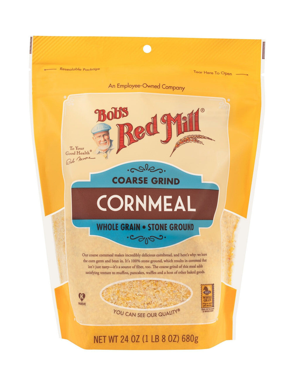 Bobs cornmeal crse grnd ( 4 x 24 oz )
