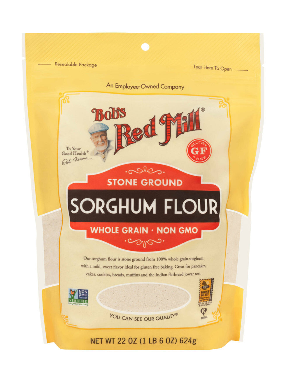 Bobs flour sorghum ( 4 x 22 oz )