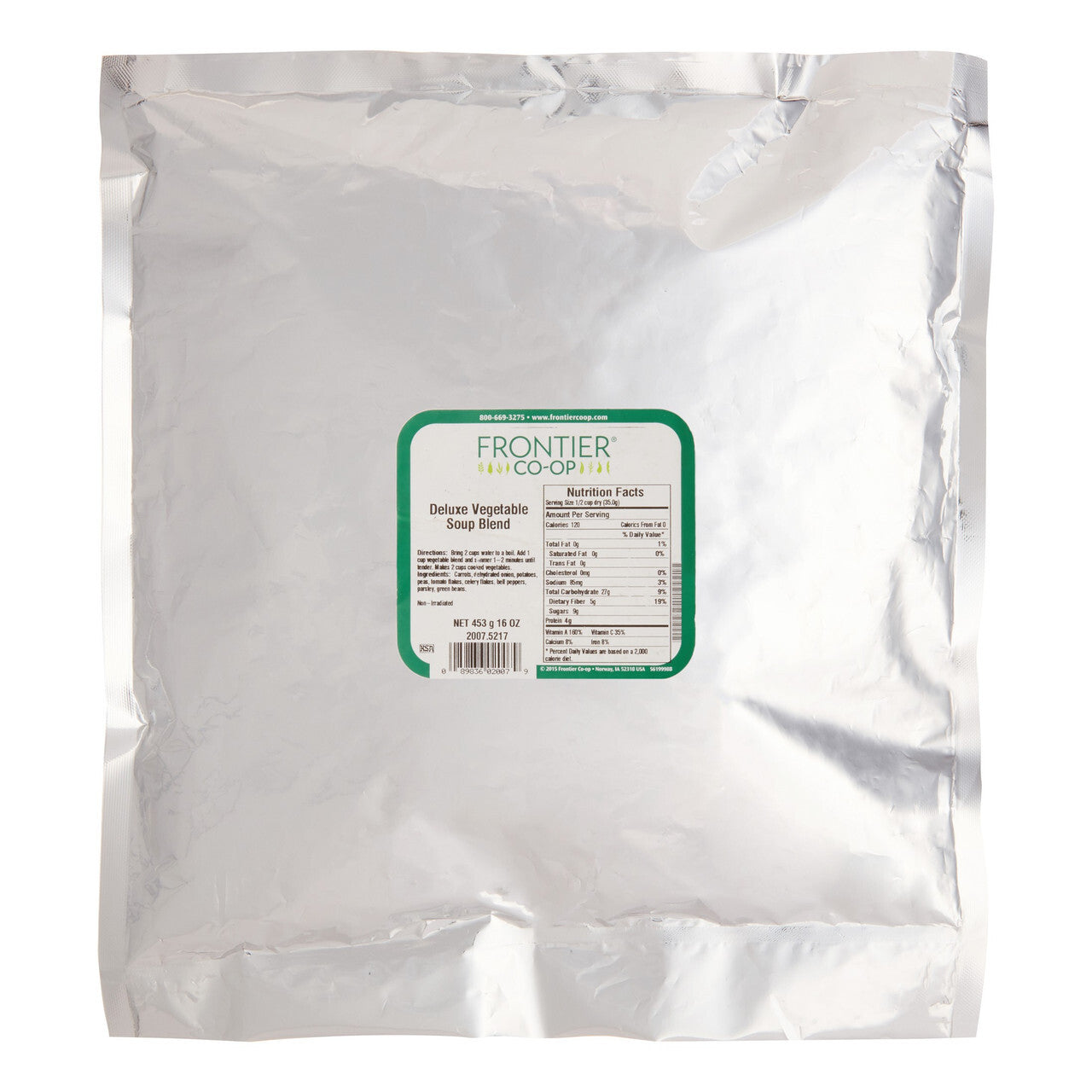 Frontier Herb vegetable Deluxe Soup Blend (1x1lb)