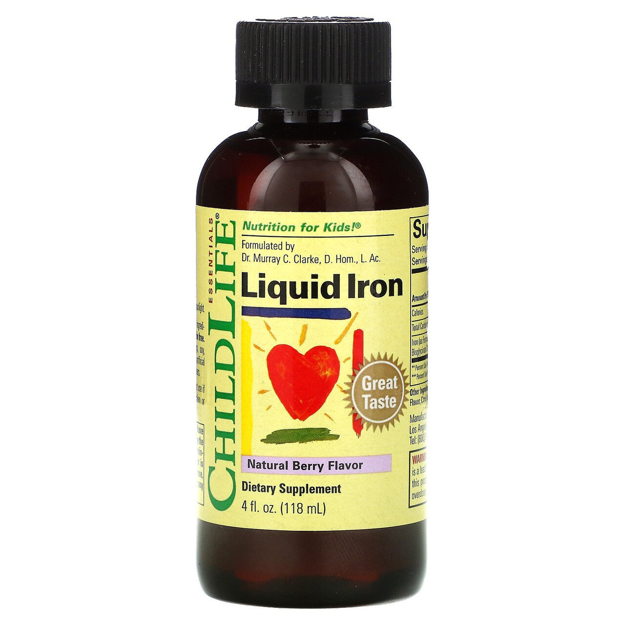 Child life iron lqd bry ( 1 x 4 oz )