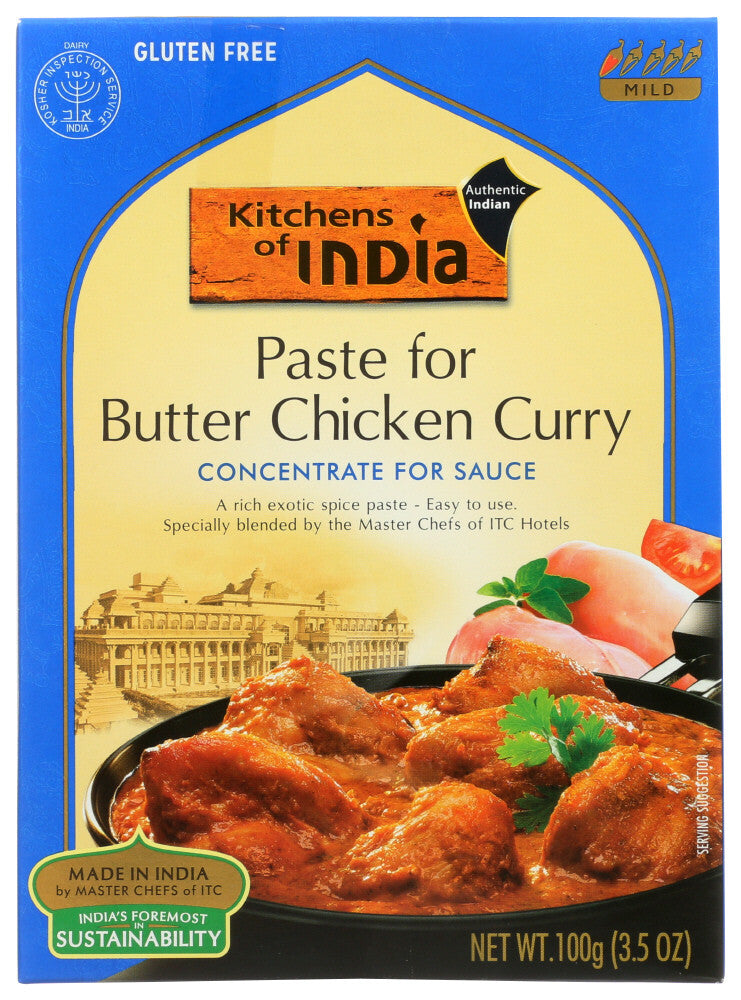 Kitchens Of India Curry Paste Butter Chicken (6x3.5OZ )