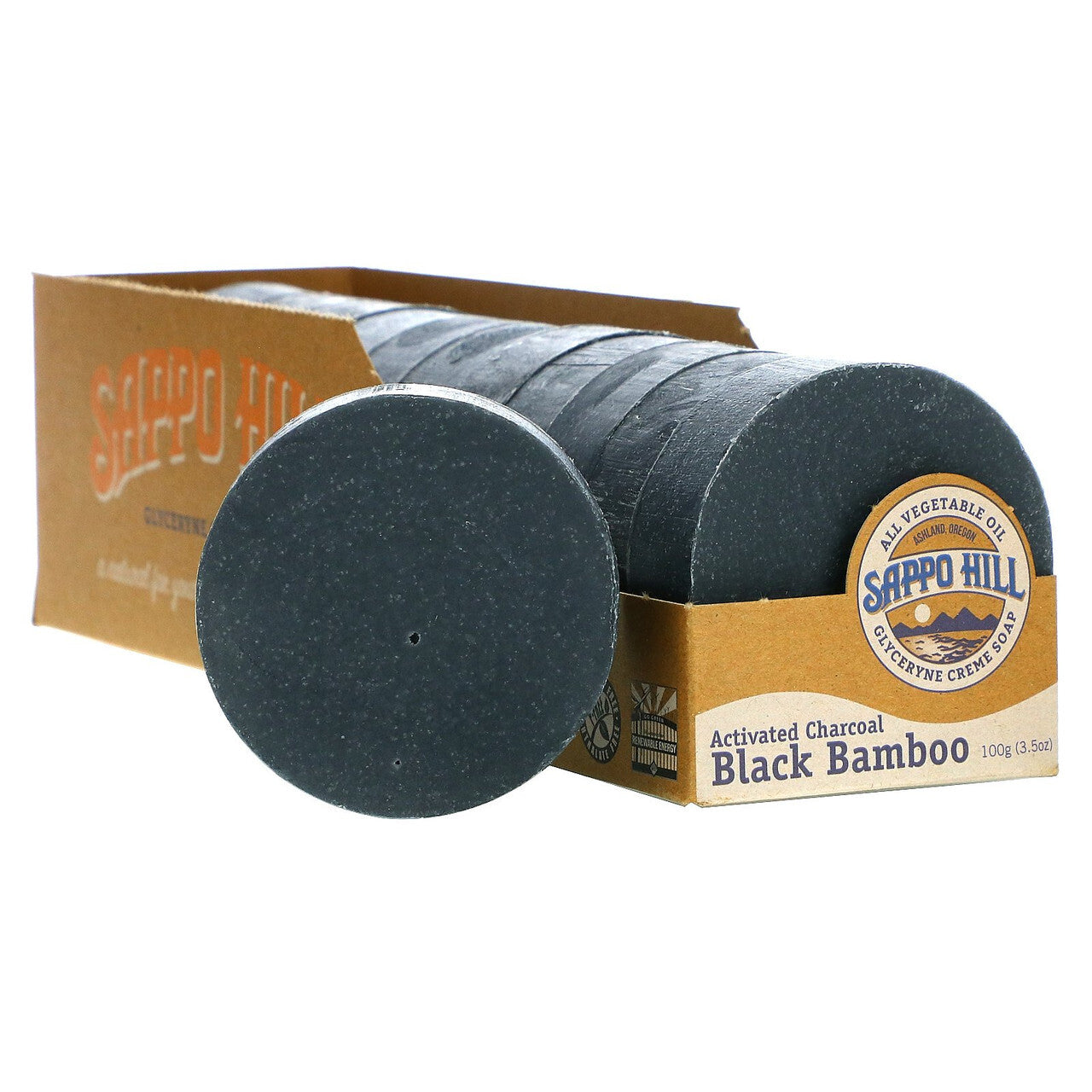 SAPPO BLACK BAMBOO SOAP ( 12 X 3.5 OZ )