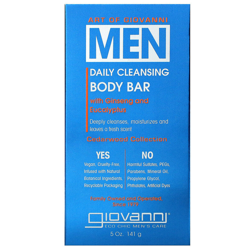 GIO MEN CLNSNG BODY BAR ( 12 X 5 OZ )