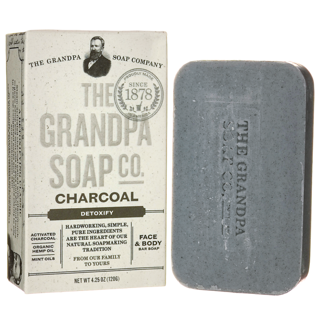 GRANDPA CHARCOAL SOAP ( 1 X 4.25 OZ )