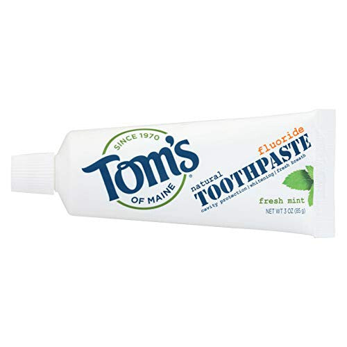 Tom's of Maine Clean Mint Whitening Fluoride Toothpaste (24x3 OZ)