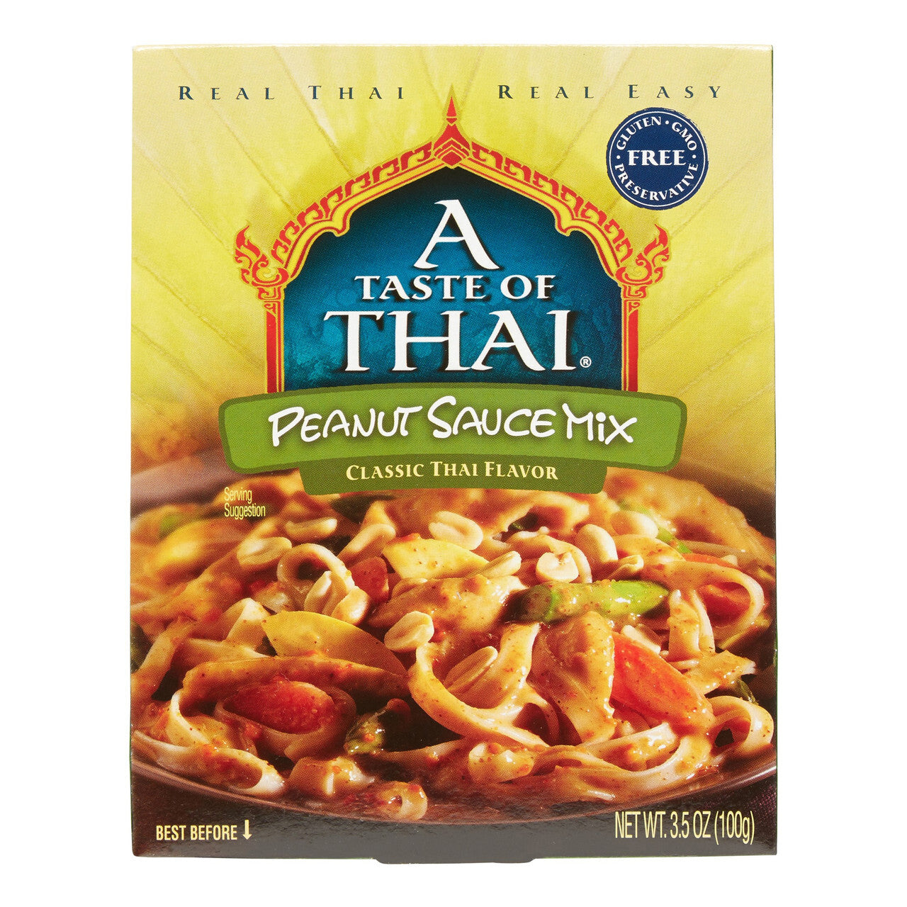 A Taste Of Thai Peanut Sauce Mix (6x3.5Oz)