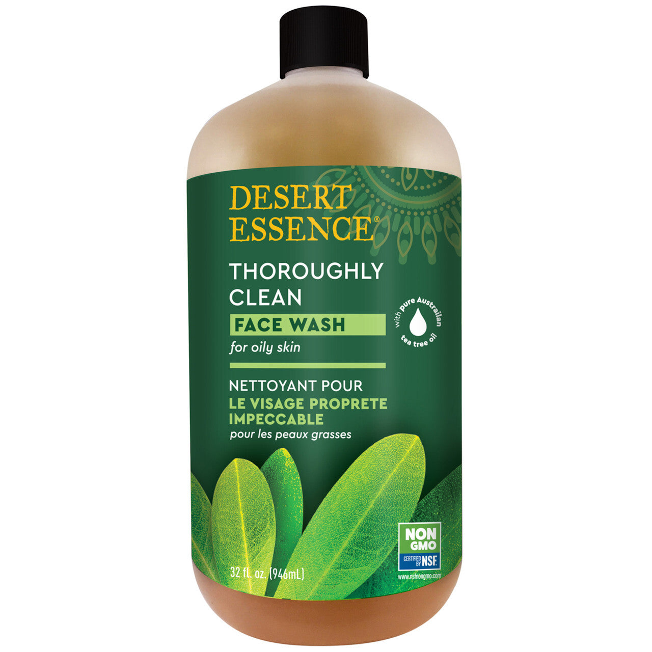 Desert Essence Thoroughly Clean Face (1x32 Oz)