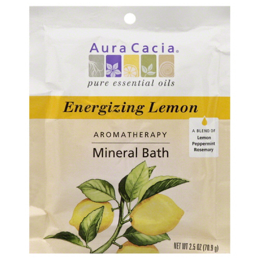 Aura Cacia Energize Mineral Bath (6x2.5 Oz)