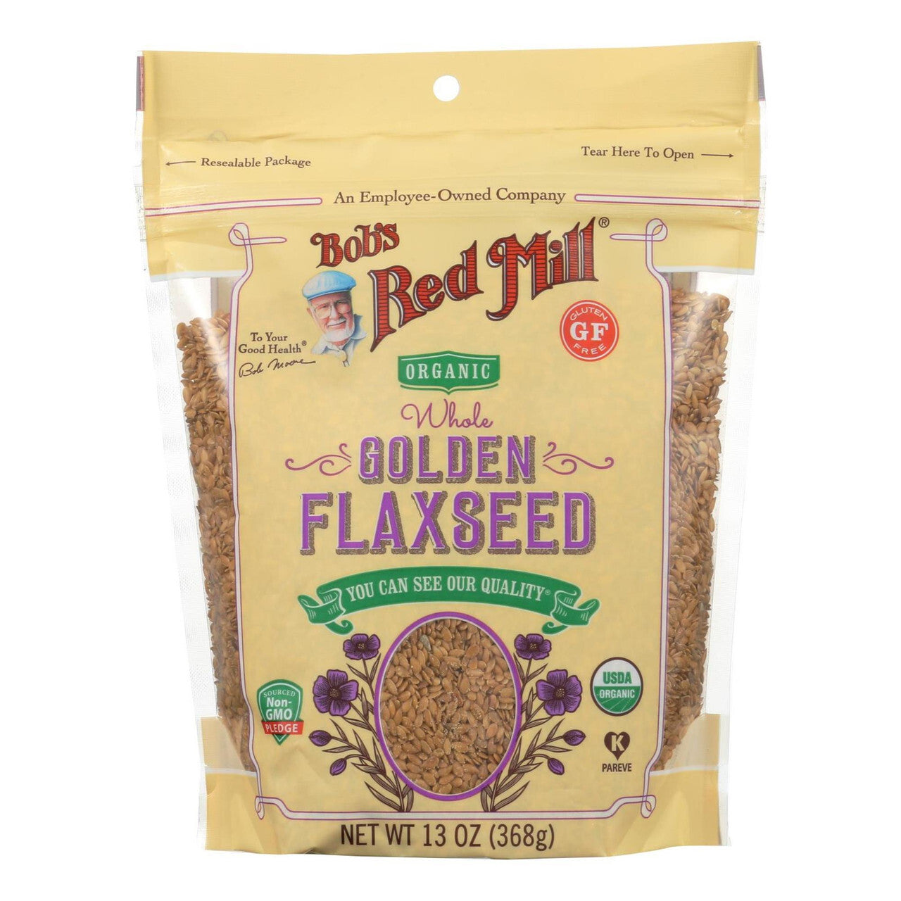 Og2 bobs flaxseeds glden ( 4 x 13 oz )
