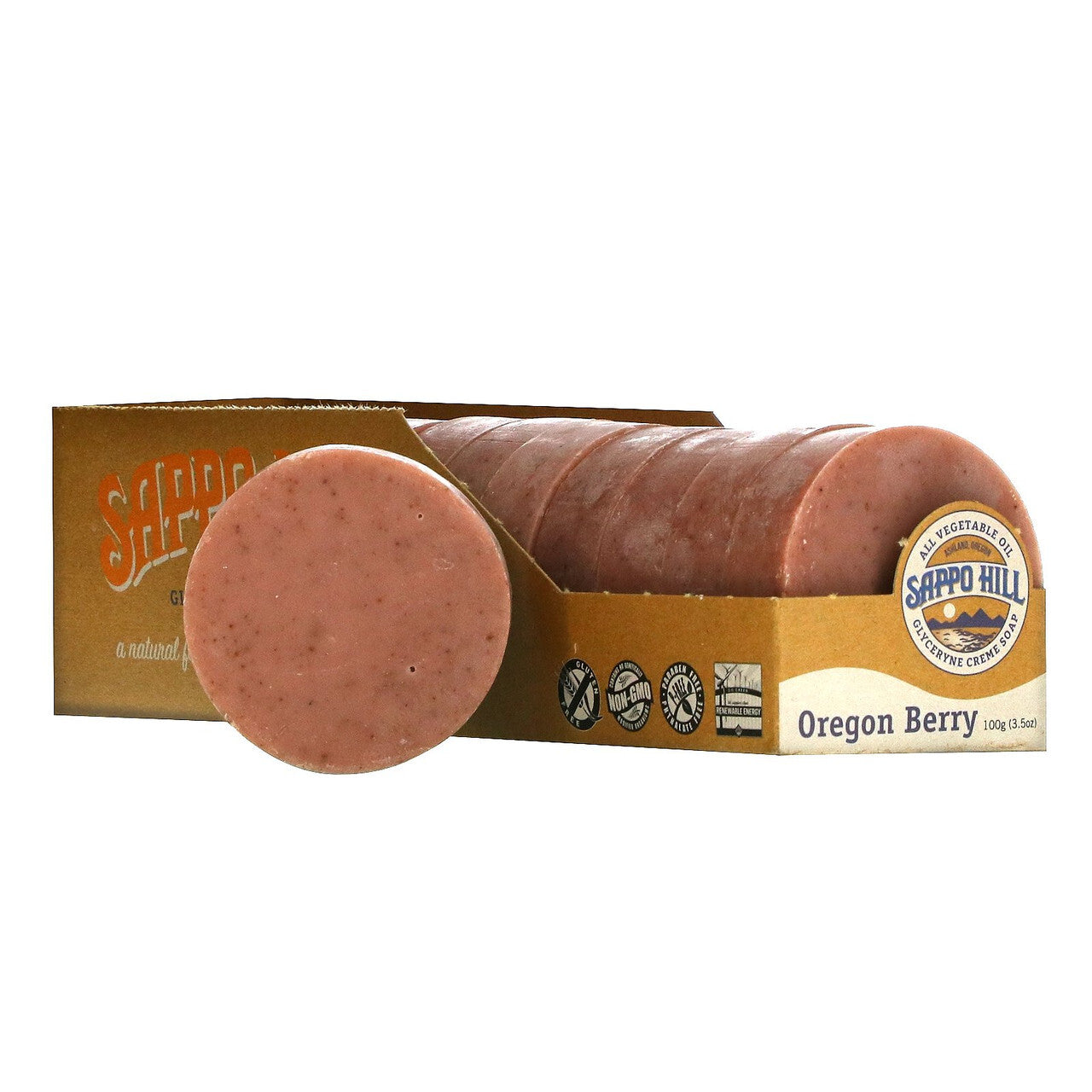 SAPPO OREGON BERRY SOAP ( 12 X 3.5 OZ )