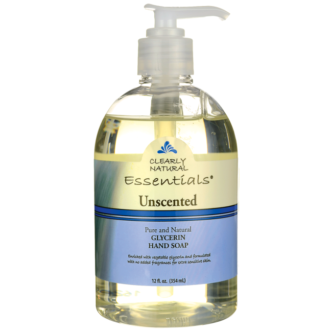 Clearly Naturals Unscented Liquid Soap With Pump (1x12 Oz)