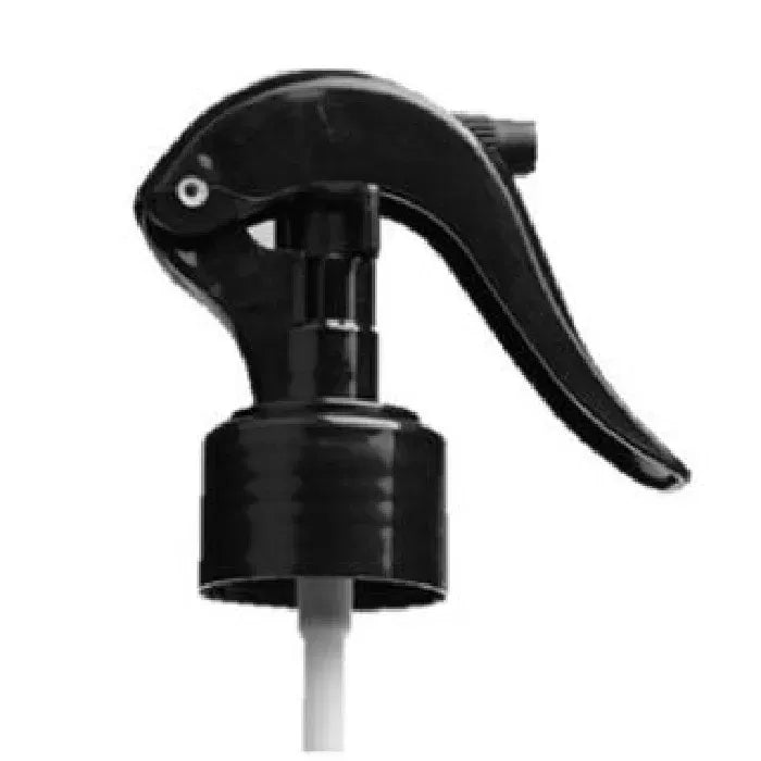 Color: black, Specifications: 60ml - Plastic 24-410 28-410 mini trigger sprayer with 6.3 inch dip tube with lock button