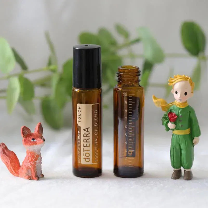 Color: light green, Specifications: 60ml - 10ml Empty Essential Oil Dropper Bottle and Roller Bottle Amber Glass Bottle Roll-on Bottle Refillable Containers 5pcs/10pcs