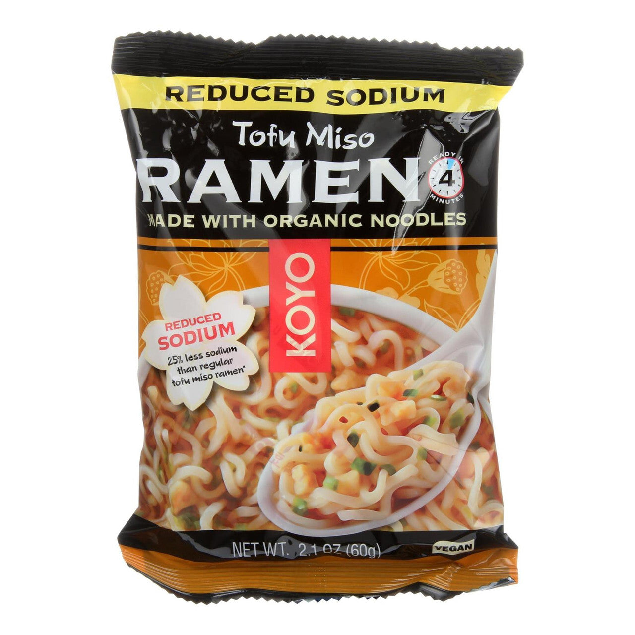 Koyo Tofu/Miso Ramen Rs (12x2OZ )