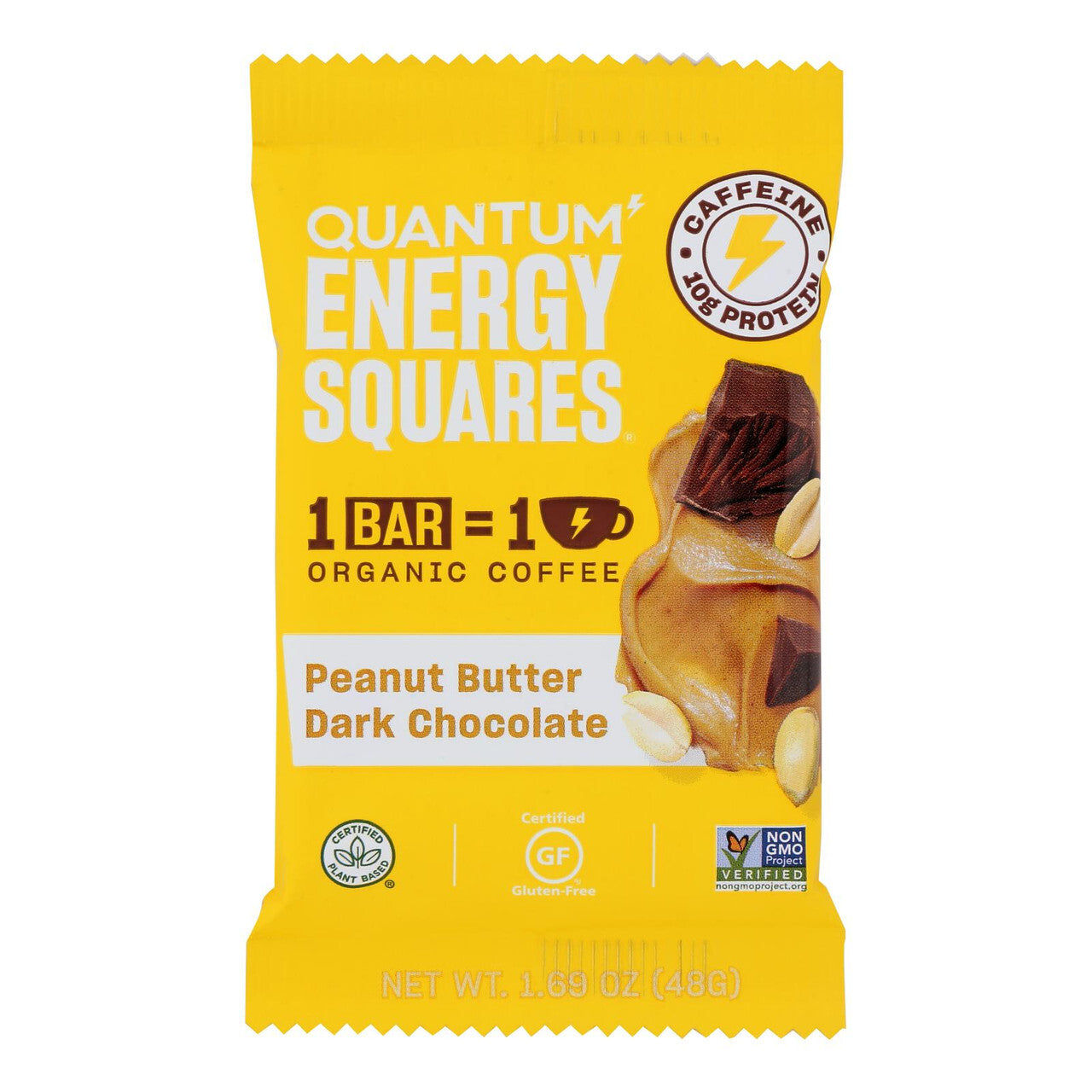 Qtm pnt btr drk choc bar ( 8 x 1.69 oz   )