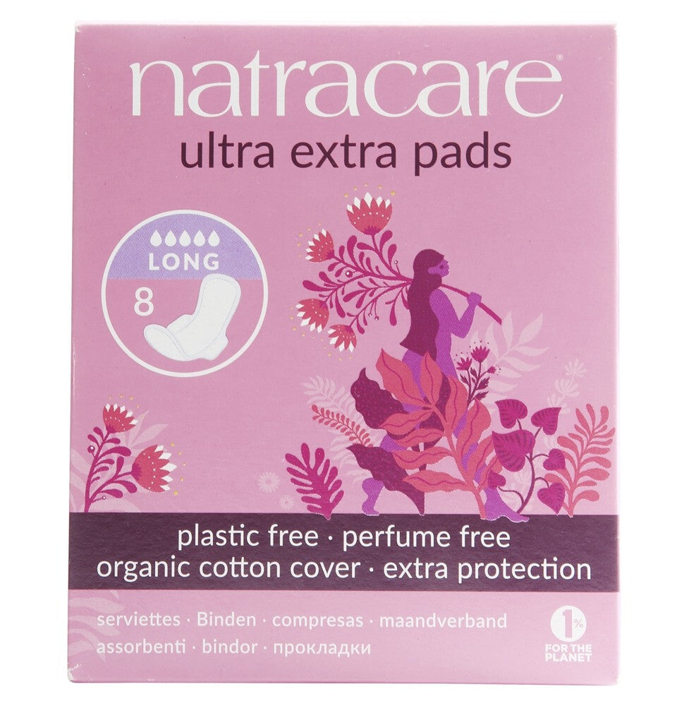 NATRA ULT EX PAD LNG WNG ( 1 X 8 CT   )