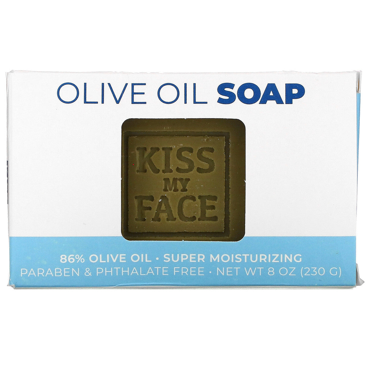 Kiss My Face Pure Olive Oil Bar Soap (1x8 Oz)