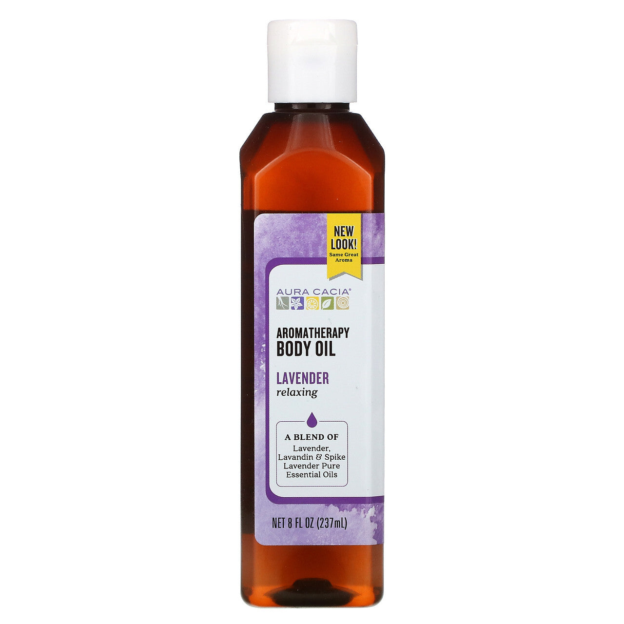Aura Cacia Lavender Harvest Massage Bath Oil (1x8 Oz)