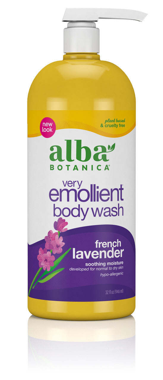 Alba Botanica French Lavender Body Bath (1x32 Oz)
