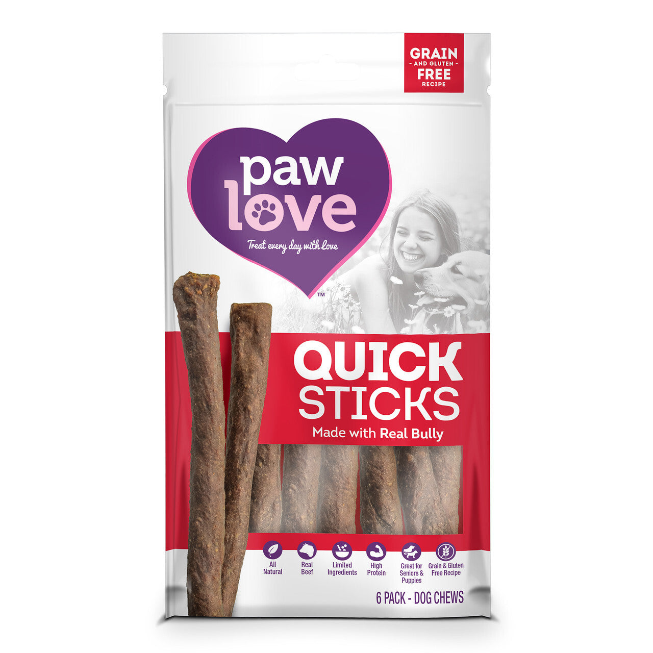 Pawlve crnchable 5 6in ( 6 x 6 ct   )