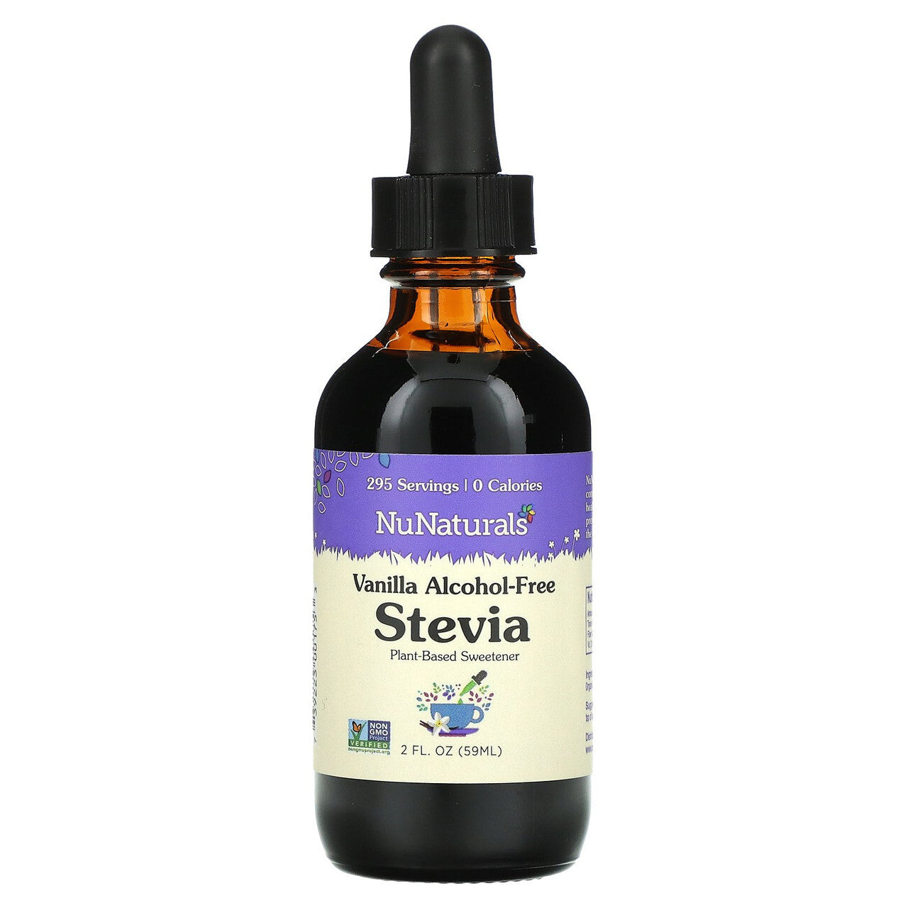 Nunatrl stevia vanlla af ( 1 x 2 oz   )