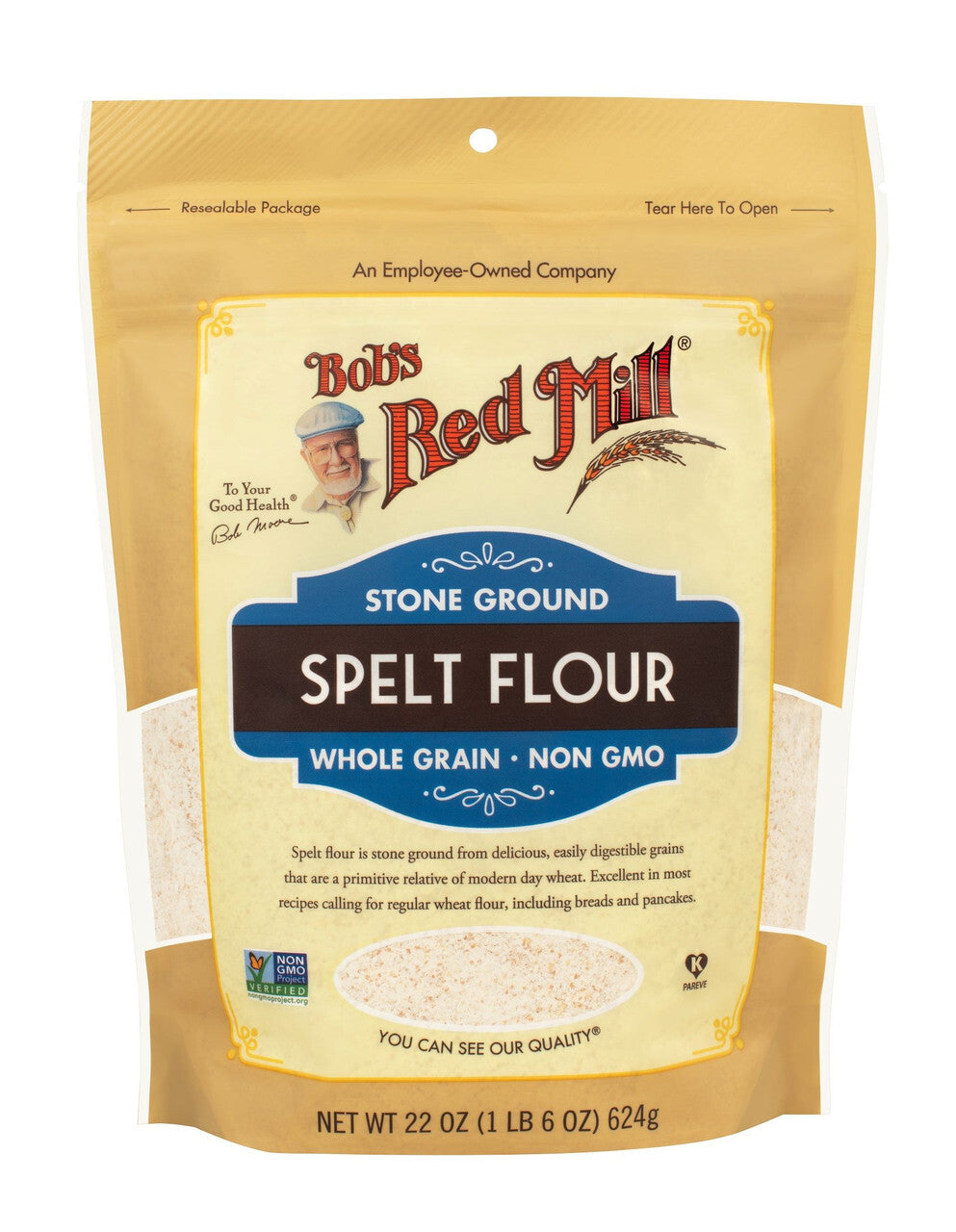 Bobs flour spelt ( 4 x 22 oz   )