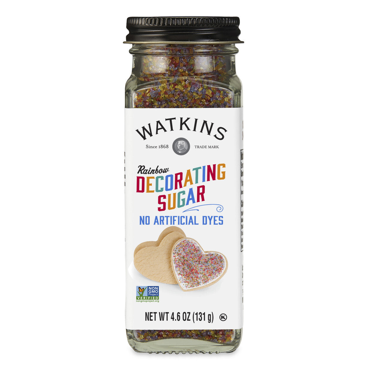 Wtkins rainbw deco sugar ( 3 x 4.6 oz   )