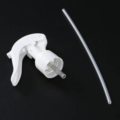 Color: WHITE, Specifications: 60ml - Plastic 24-410 28-410 mini trigger sprayer with 6.3  inch dip tube with lock button