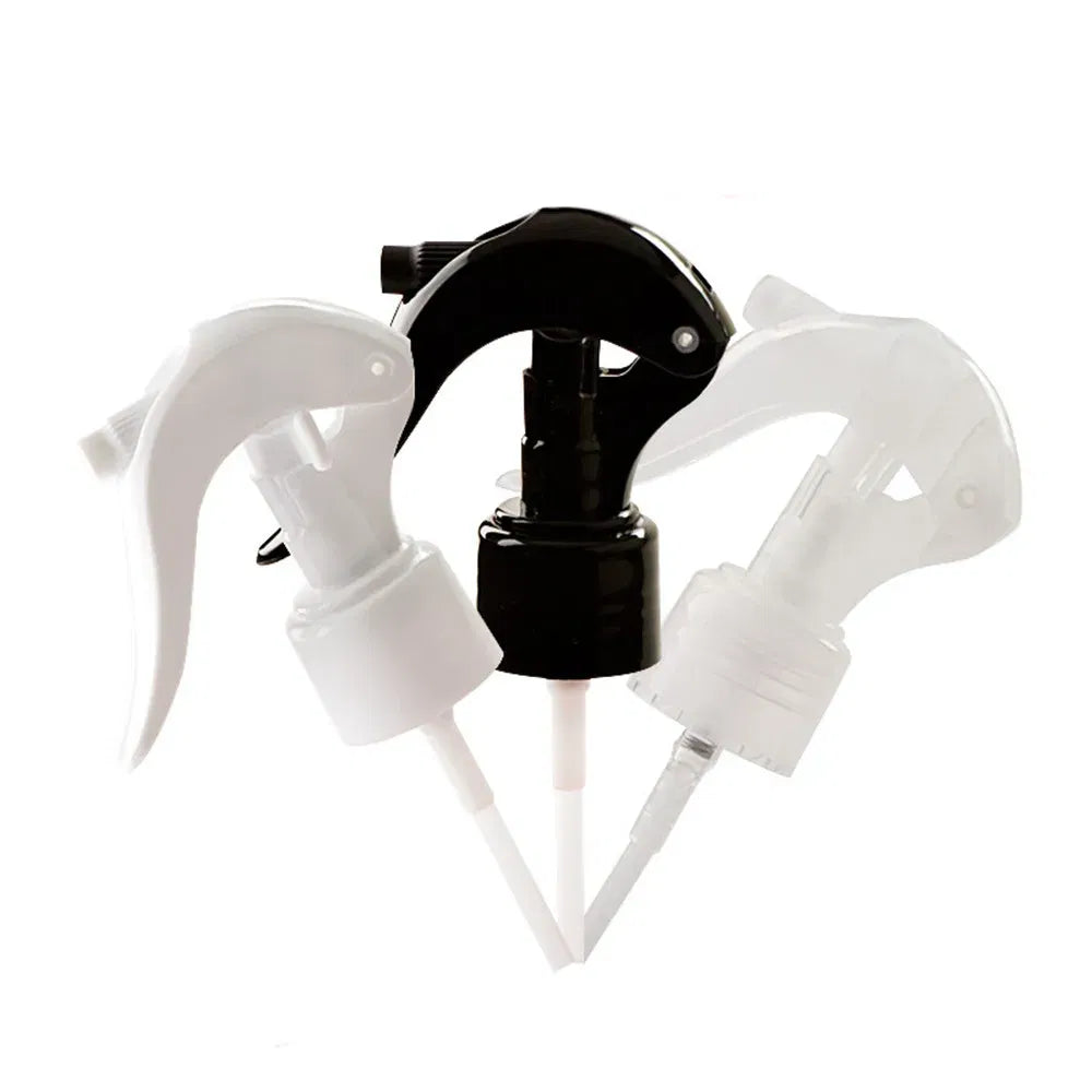 Color: WHITE, Specifications: 40ml - Plastic 24-410 28-410 mini trigger sprayer with 6.3  inch dip tube with lock button