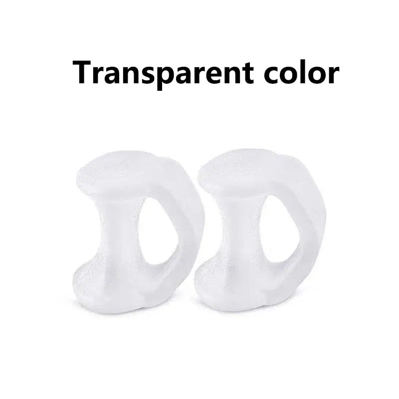 Color: Clear, Ships From: CHINA - 4pcs Silicone Finger Toe Separator Hammer Toe Correction Pad Hallux Valgus Orthopedic Bunion Guard Toe Spacer Foot Care Tool