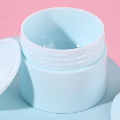Color: Light Grey, Specifications: 18ml, Ships From: CHINA - 5g /15g/20g/30g/50g Empty Tight Waist Container Empty Travel Pp Facial Cream Jar Cosmetic Plastic Box Cosmetic Refillable Bottle
