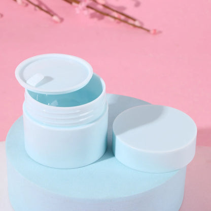 Color: light green, Specifications: 40ml, Ships From: CHINA - 5g /15g/20g/30g/50g Empty Tight Waist Container Empty Travel Pp Facial Cream Jar Cosmetic Plastic Box Cosmetic Refillable Bottle