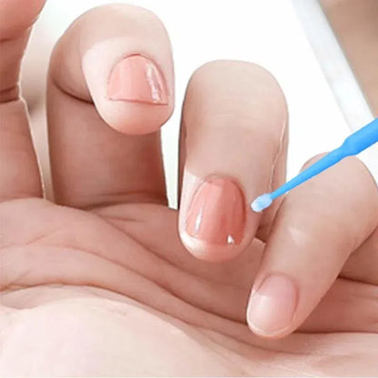 Color: GRAY - 500pcs/lot Eyelash Extension Cleaning Swabs Lash Lift Glue Remover Applicators Microblade Makeup Micro Brushes Tool