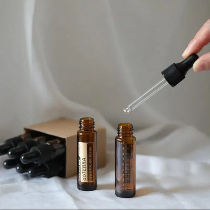 Color: light green, Specifications: 60ml - 10ml Empty Essential Oil Dropper Bottle and Roller Bottle Amber Glass Bottle Roll-on Bottle Refillable Containers 5pcs/10pcs