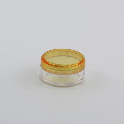 Color: Dark Khaki - 15pcs 2g 3g Empty Jars Refillable Mini Plastic Bottle Cosmetic Jar Container Small Round Bottle Little Cream Jar Solid Perfume