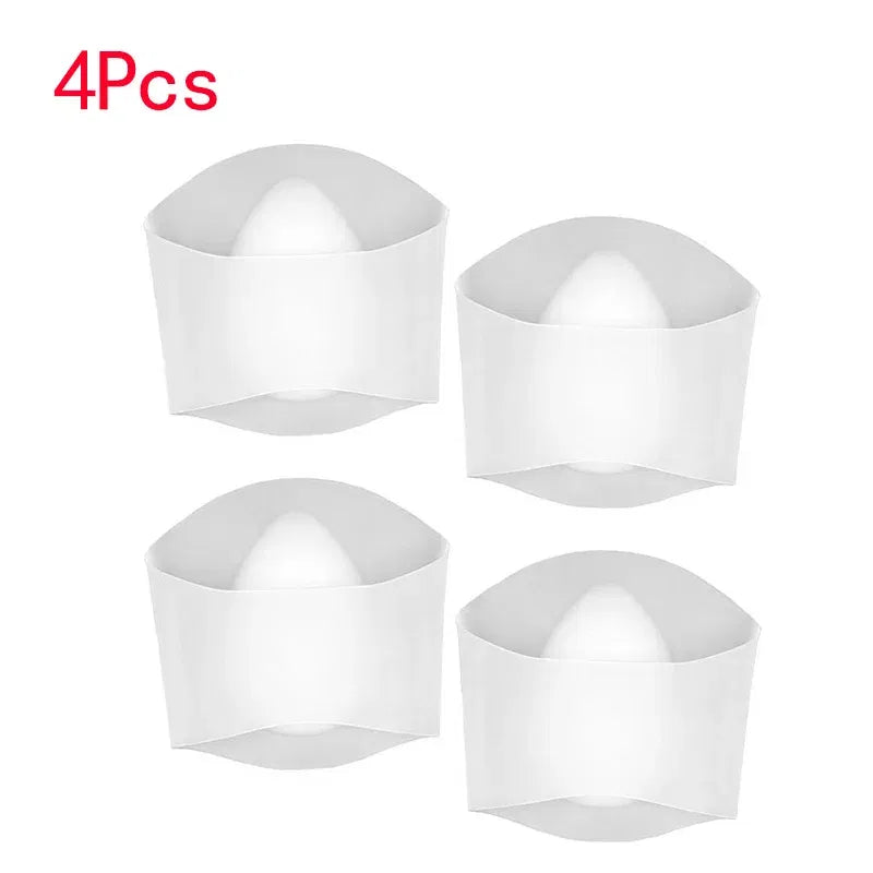 Color: Chocolate - 2 Pcs Foot Arch Support Flat Foot Insoles For Flat Feet Orthopedic Pad Flat Insole Flat Foot Corrector Plantar Fasciitis Support