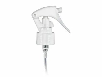 Color: WHITE, Specifications: 60ml - Plastic 24-410 28-410 mini trigger sprayer with 6.3  inch dip tube with lock button
